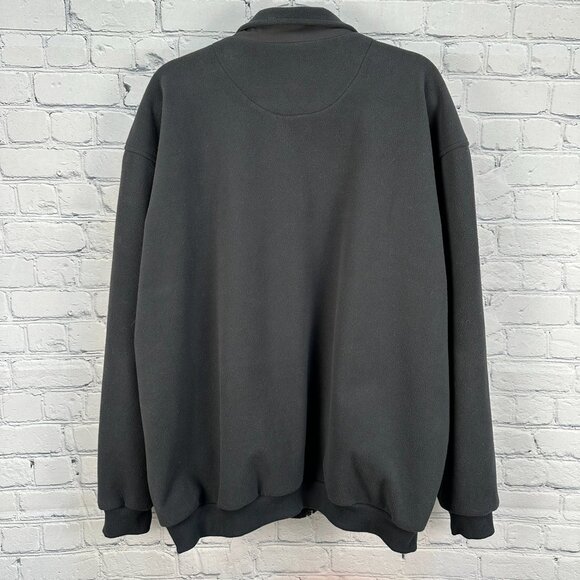 Jos. A. Bank Men's Leadbetter Golf Micro Fleece Full Zip Jacket, Size XXL, Black - Picture 7 of 10